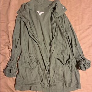Croft & Barrow Sage Utility Jacket